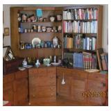 books  toby mugs , eathan allen furniture