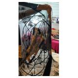 Velvet cut out scarf