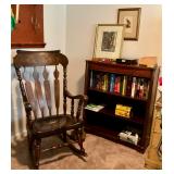 Rocker, book shelf