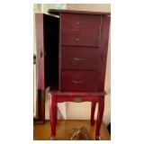 Jewelry armoire 