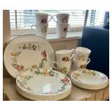 Corelle dinnerware service for 8