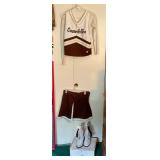 Cheer leader outfit with boots