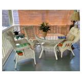 Wicker furniture