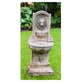 Fountain, fiberglass