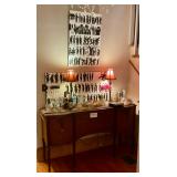 Nice buffet, Virginia Lea paintings