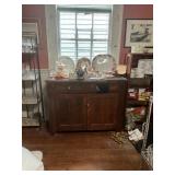 Nice storage cabinet, fine china