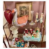 Studio 56 blown glass ornaments