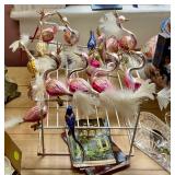 Clip on bird ornaments