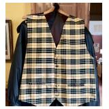 Plaid vest