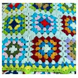 Crochet throw