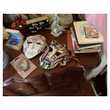 Hand crafted Mardi Gras Mask, signed by artist