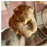 Hugging bear sculpture