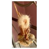 Inuit hunter sculpture