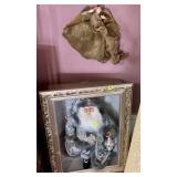 Santa, shadow box frame