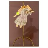 Angel candlestick holder