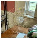 Val St Lambert sandwich plate