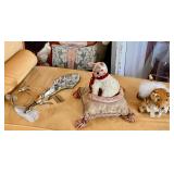 Stuffed animal figures