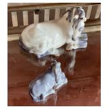 Royal Copenhagen horse figures