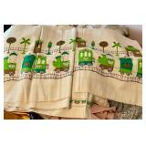 Large piece of vintage fabric