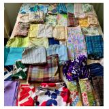 Vintage printed fabrics