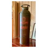 Brass fire extinguisher 