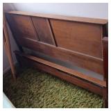 Mid century bed frame