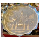 Krewe favor, aluminum tray