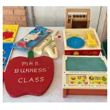 Vintage fisher price toys