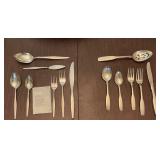 Stainless steel flatware sets