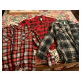 Flannel shirts