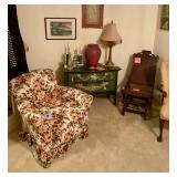 House packed with vintage items, vintage clothing, and fine antiques
