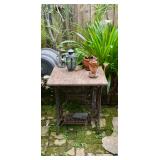 Marble and sewing machine base table