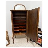 Antique sheet music cabinet