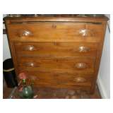 Chest of Drawers with Oak Leaf Handles