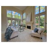 Entire Living room set, coffee table, artwork, lamps