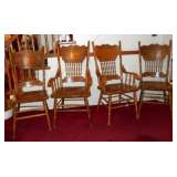 4 Oak Chairs