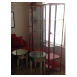 Display Cabinets, End Tables