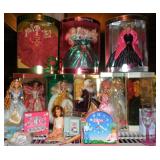 Holiday Barbie Dolls