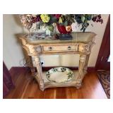 Ornate Wood Console Table