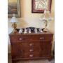 WALNUT ANTIQUES - LALIQUE - NEEDLEPOINT CHAIRS SATURDAY