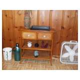 Wicker Shelf Unit