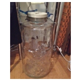 Giant 4 Gallon Mason Canning Jar - Coin Bank - 1858