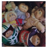 Over a dozen Cabbage Patch Dolls & Clothing