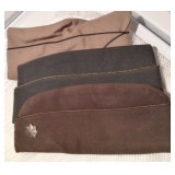 WWII US Army Side Caps - Lt. Colonel