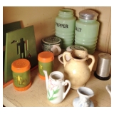 Super Vintage Salt and Pepper Shakers
