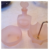 Pretty Pink Glassware Set