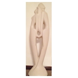 Haeger Loving Couple Tall Sculpture