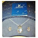 Millennium Swarovski Necklace and Earring Set NIB