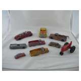 1950s metal trucks & cars