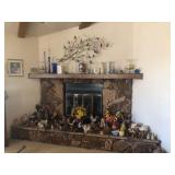 Cobalt Glass and Kinkade plus San Jacinto Estate Sale